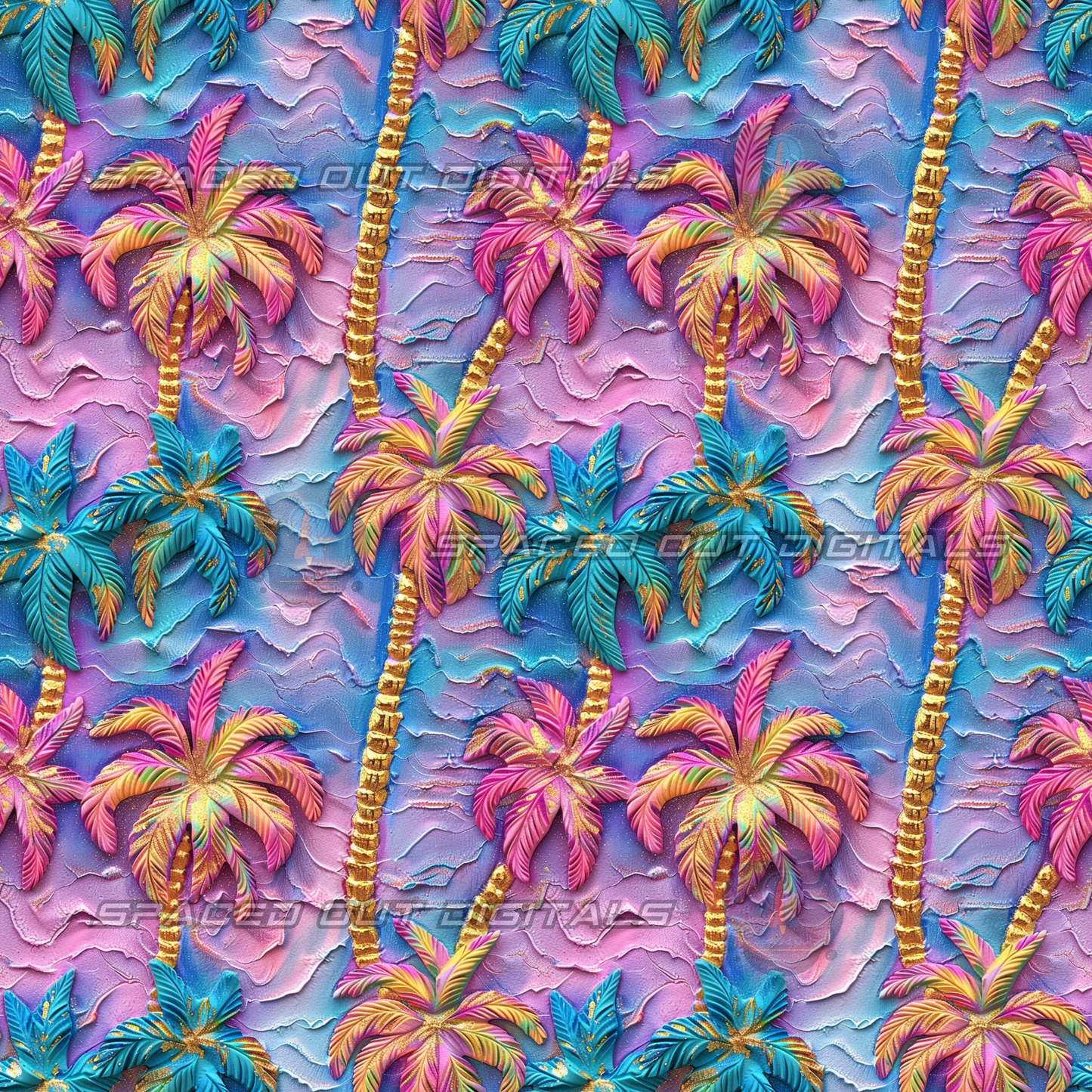 Pastel Palms