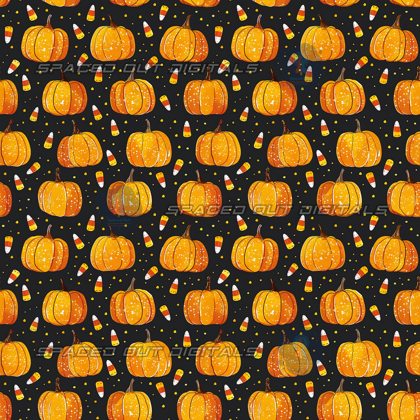 Candy Corn Pumpkins