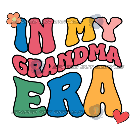 In My Grandma Era PNG