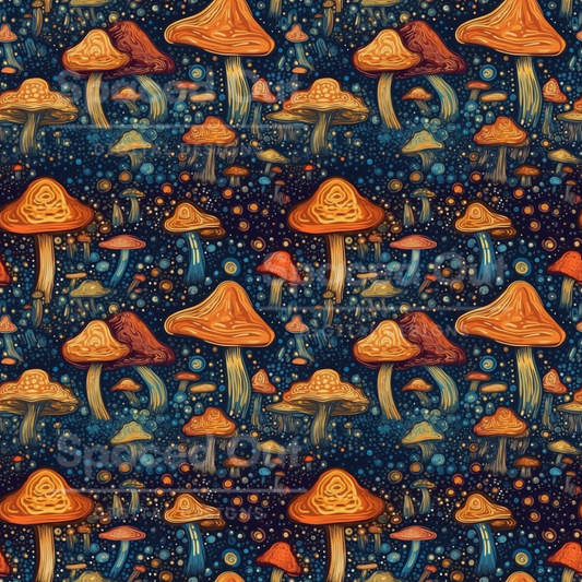 Van Gogh Mushrooms