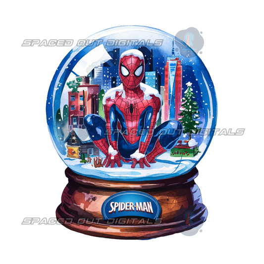 Spidey Globe PNG