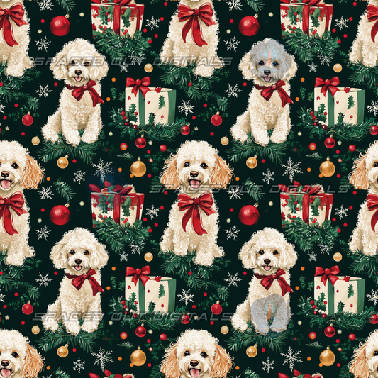 Poodle Christmas