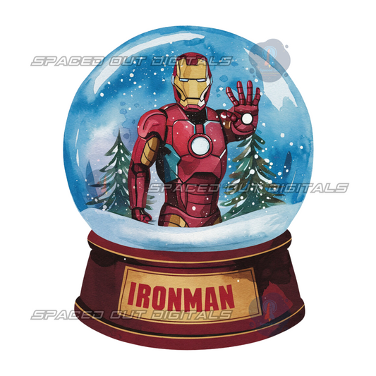 Iron Hero Globe PNG