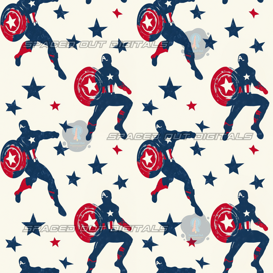 Captain USA Silhouette