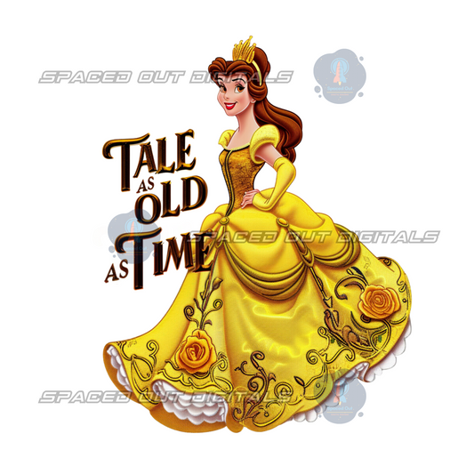 Tale As Old As Time PNG