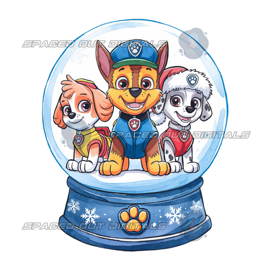 Puppy Patrol Globe PNG