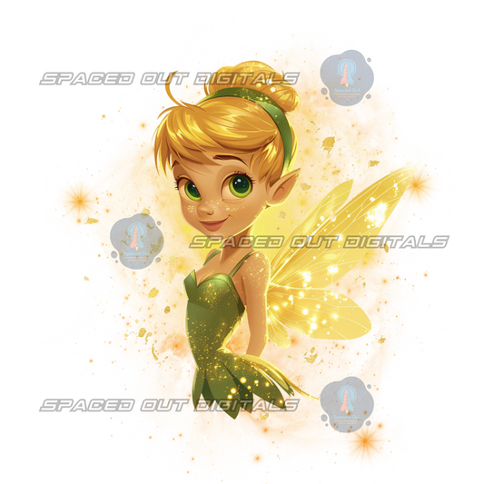 Fairy Bell Glitter PNG