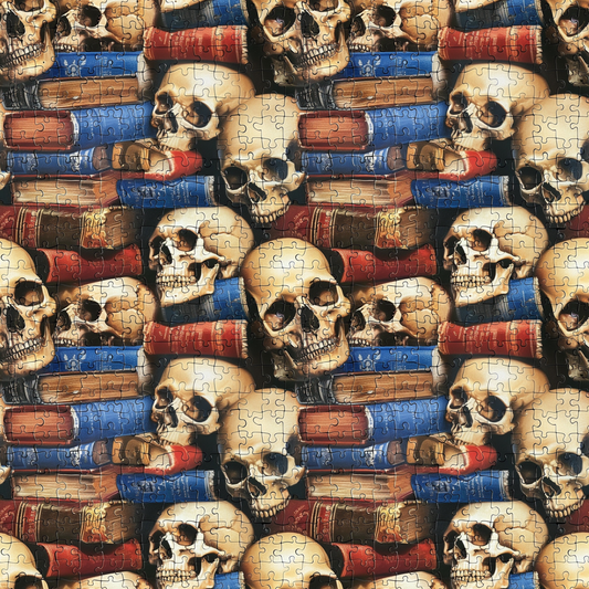 Puzzle Book Skulls