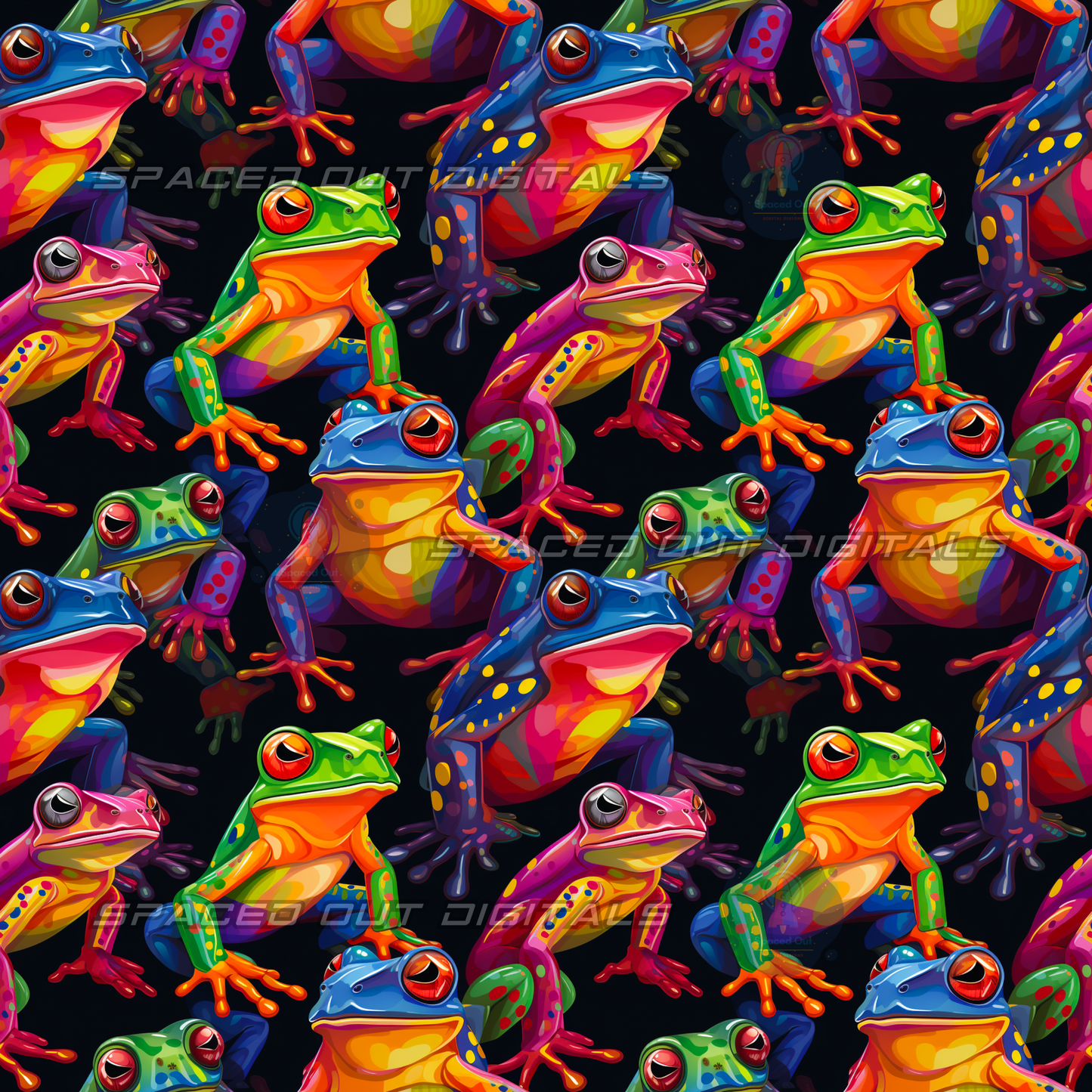 Rainbow Frogs