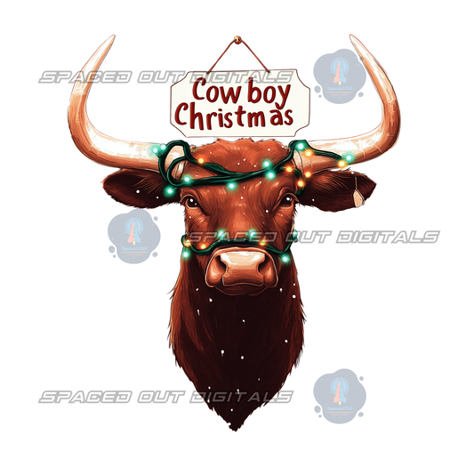 Cowboy Christmas PNG