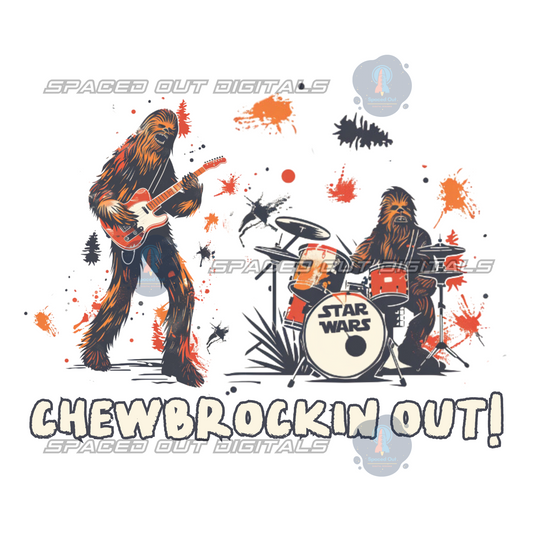 Chewbrockin Out PNG