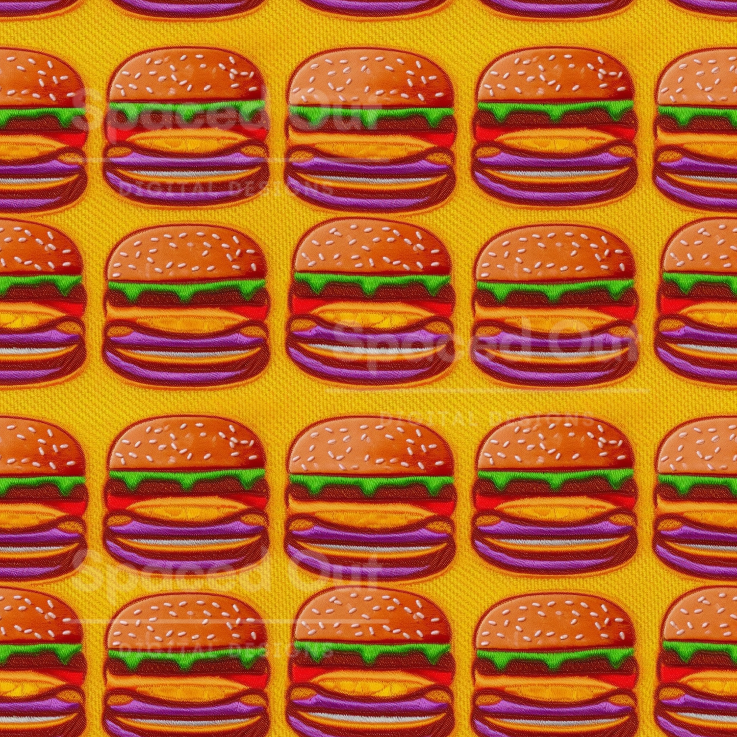 Embroidery Burgers