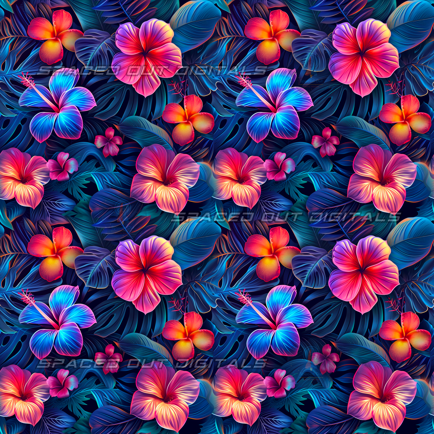 Neon Flowers