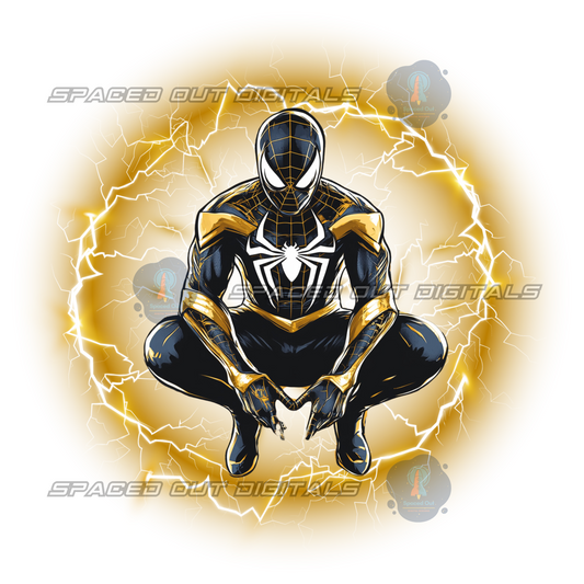 Spidey Gold PNG