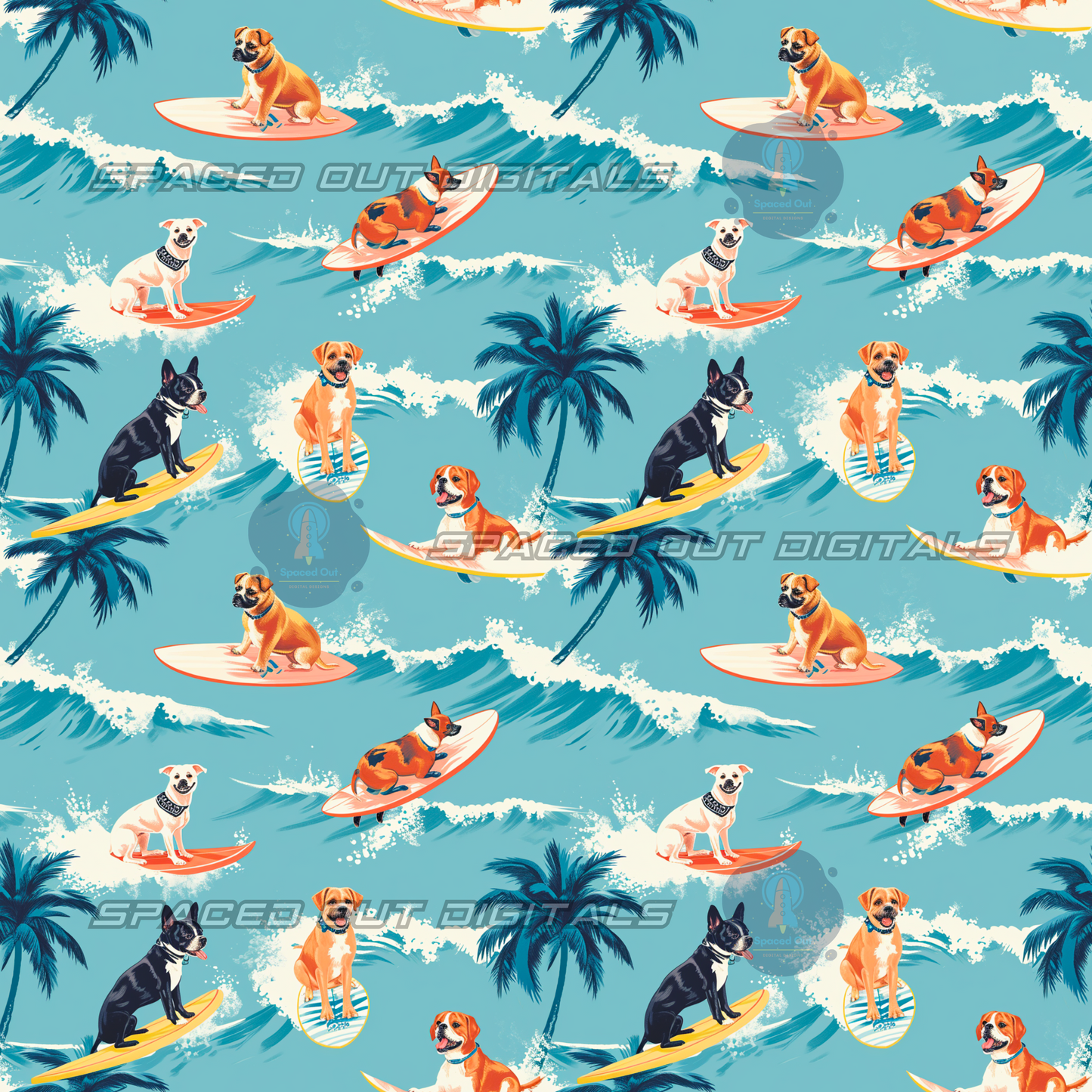 Surfing Dogs