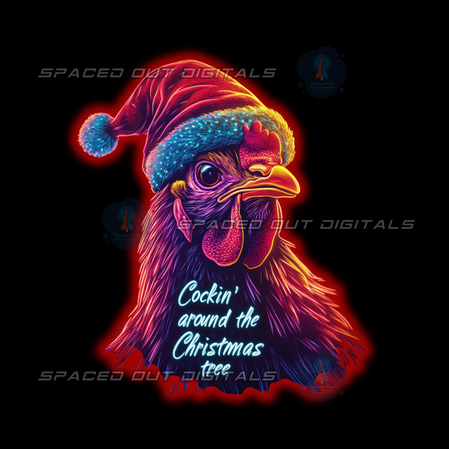 Christmas Chicken PNG