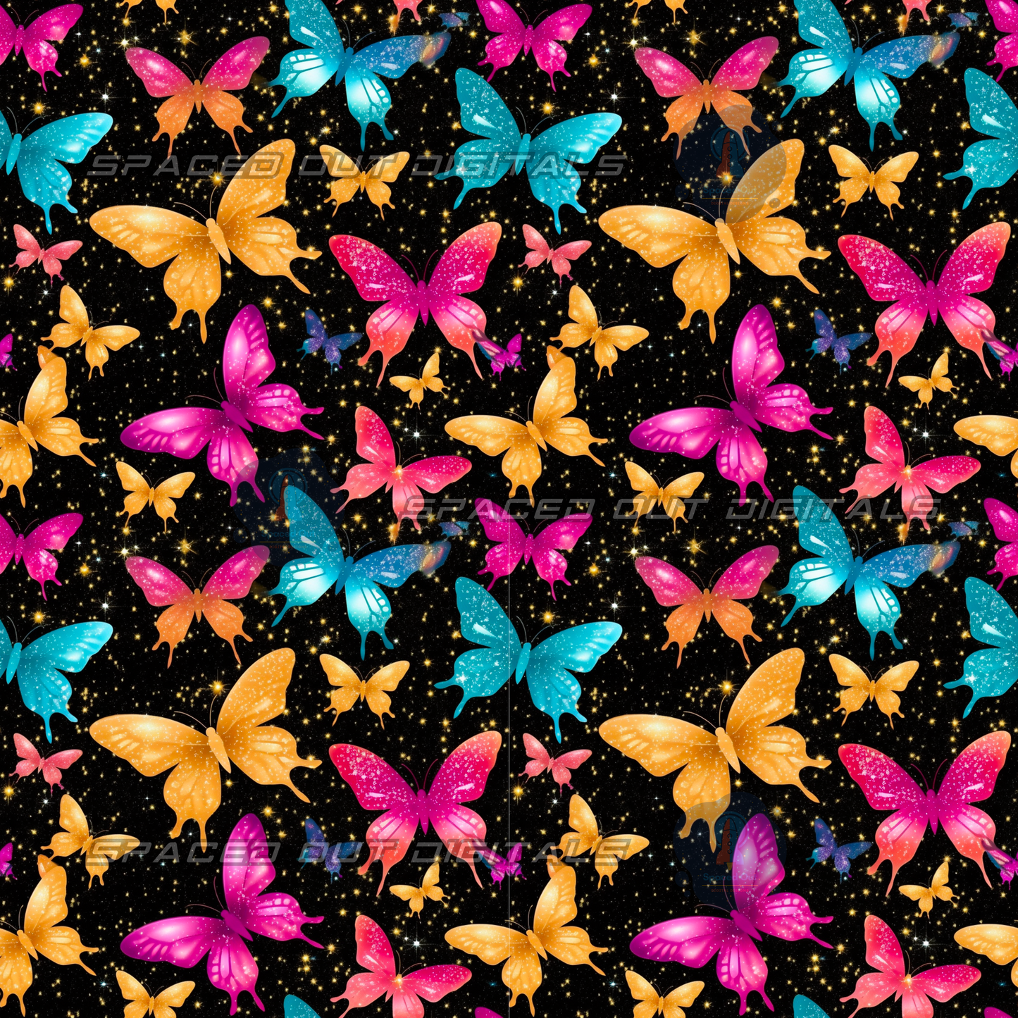 Glitter Butterflies