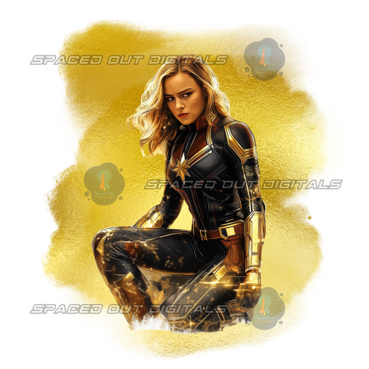 Captain M Gold PNG