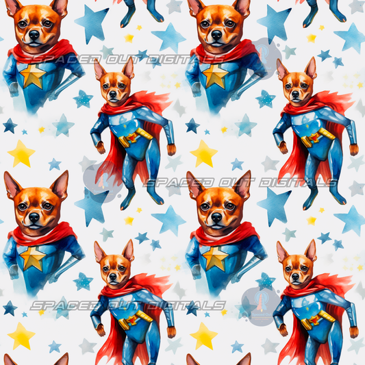 Watercolor Hero Chihuahuas