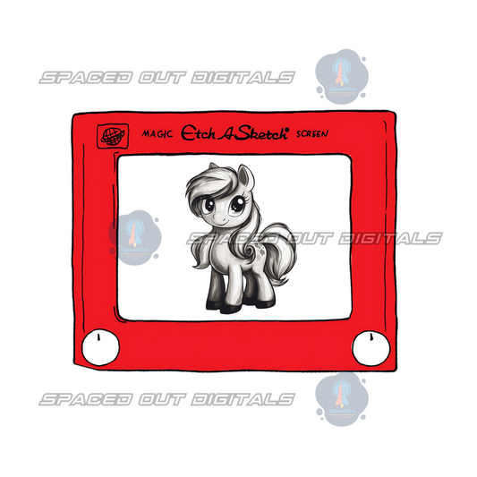 Sketch Pad Pony PNG