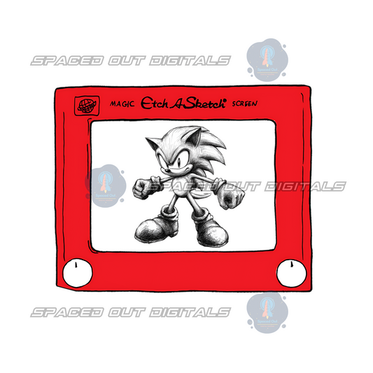 Sketch Pad Hedgehog PNG