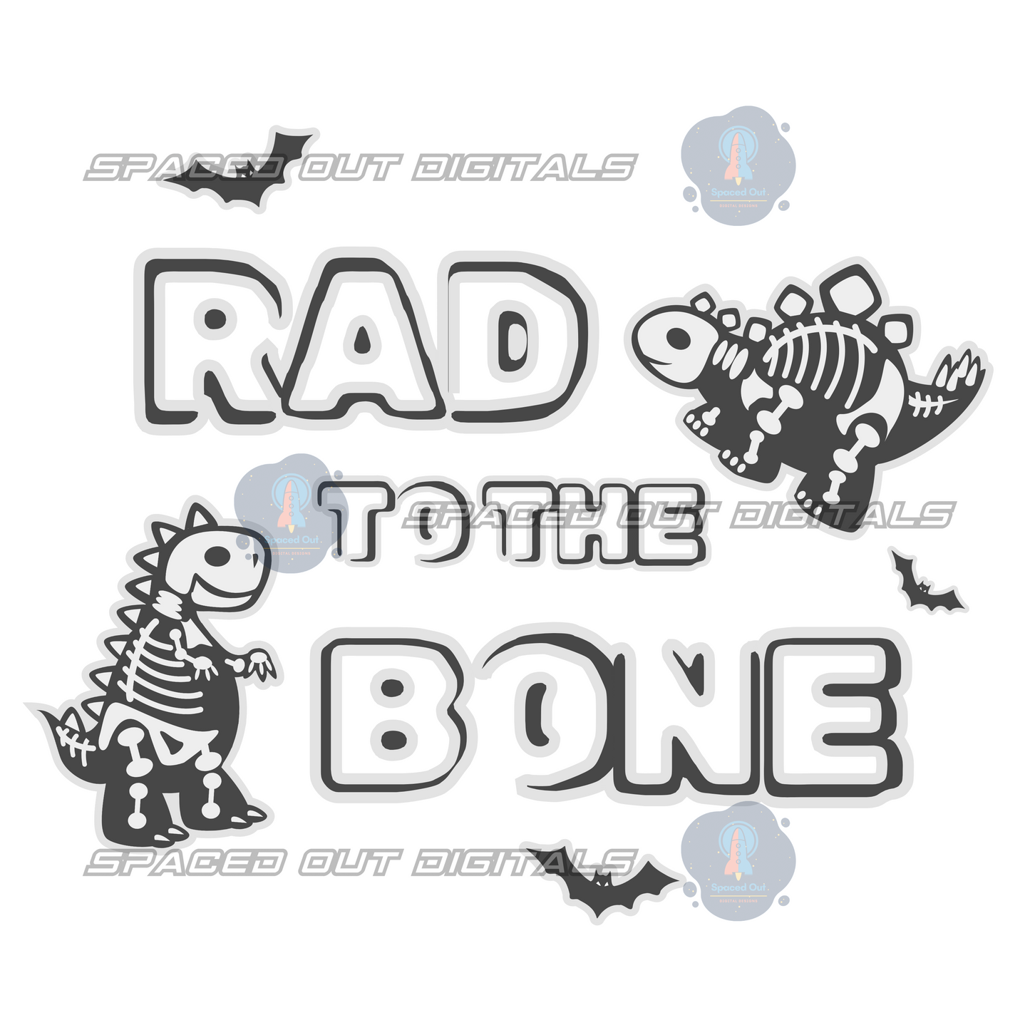 Rad To The Bone PNG