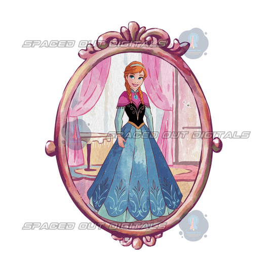 Ice Princess Sister Mirror PNG