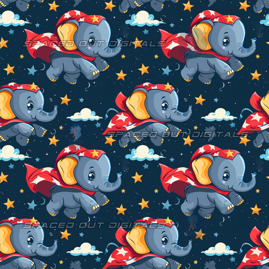 Superhero Elephants