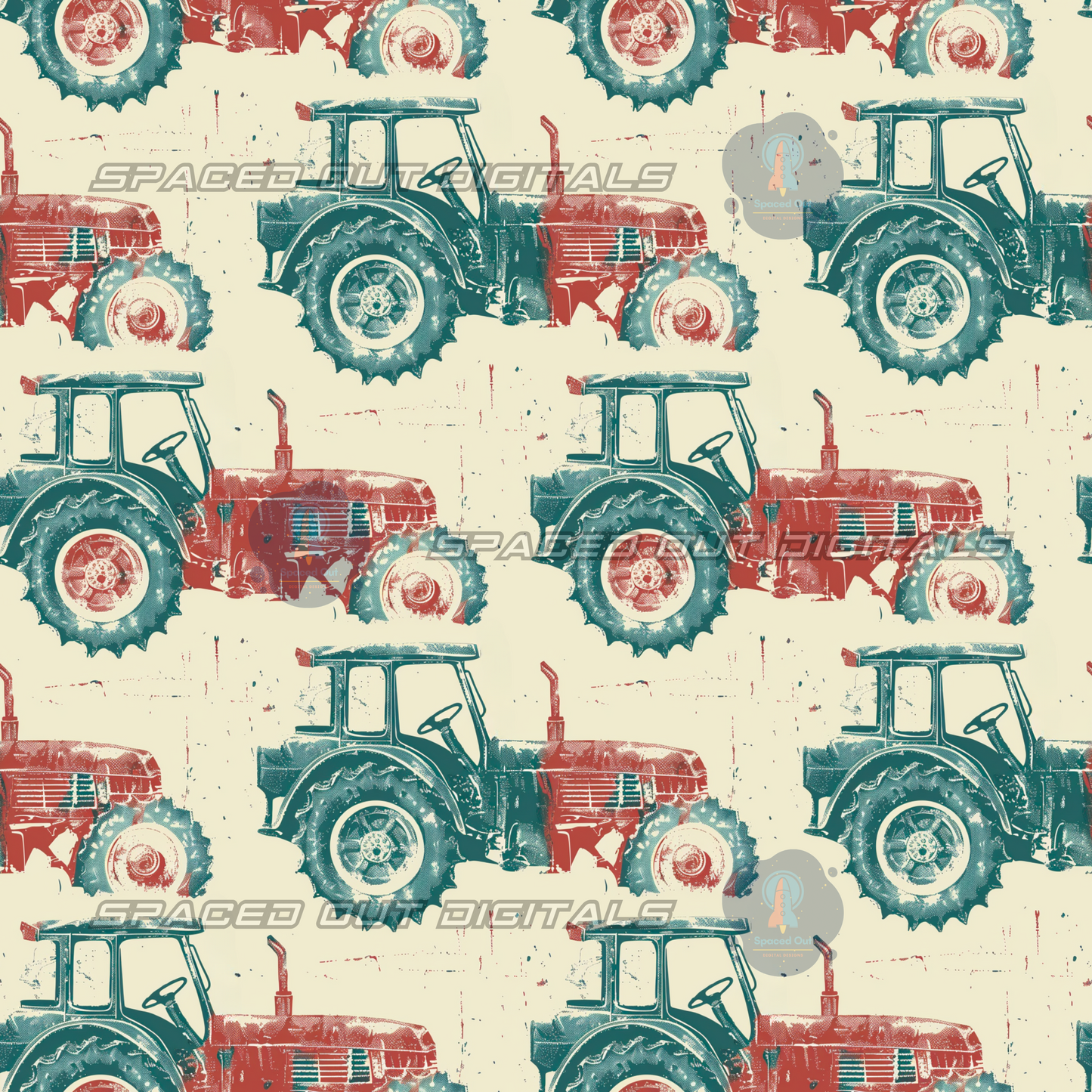 Rustic Tractors