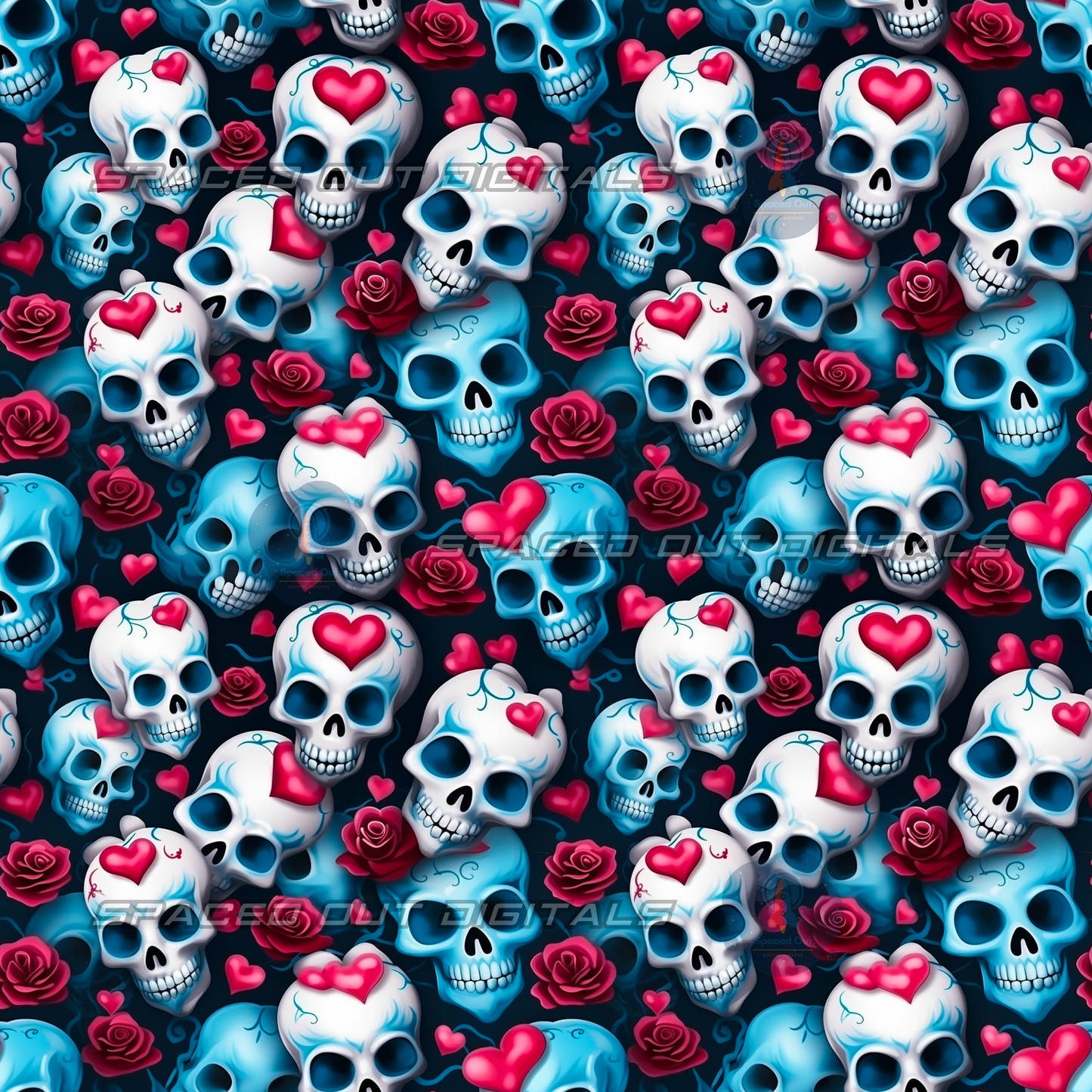 Skull Hearts