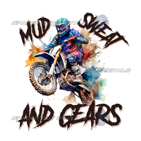 Mud Sweat and Gears PNG