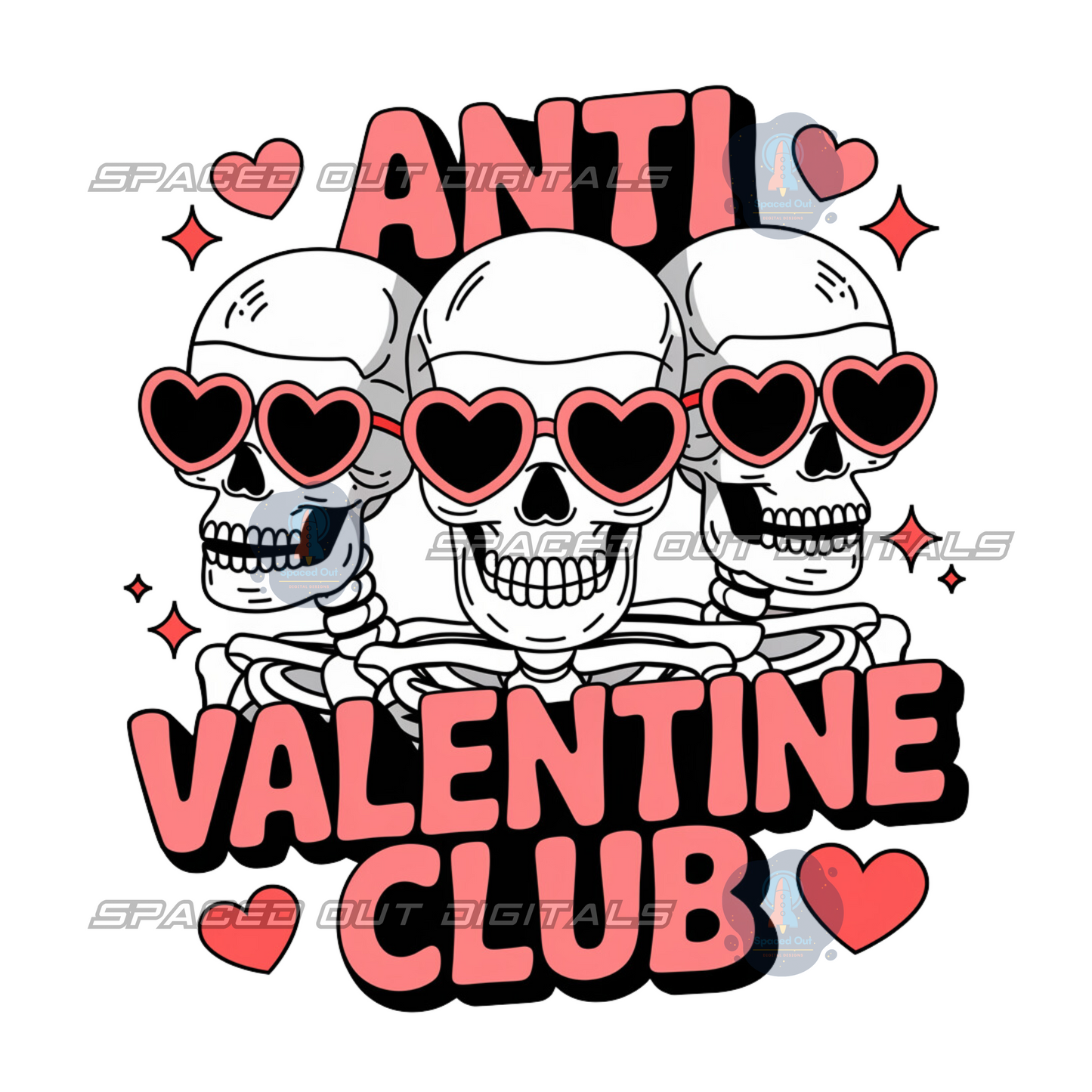 Anti Valentines PNG Bundle