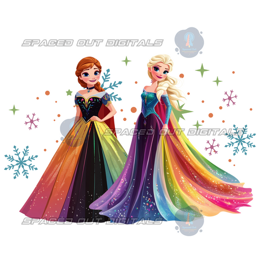 Rainbow Ice Princess PNG