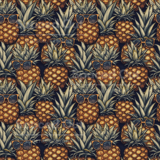 Embroidery Pineapples