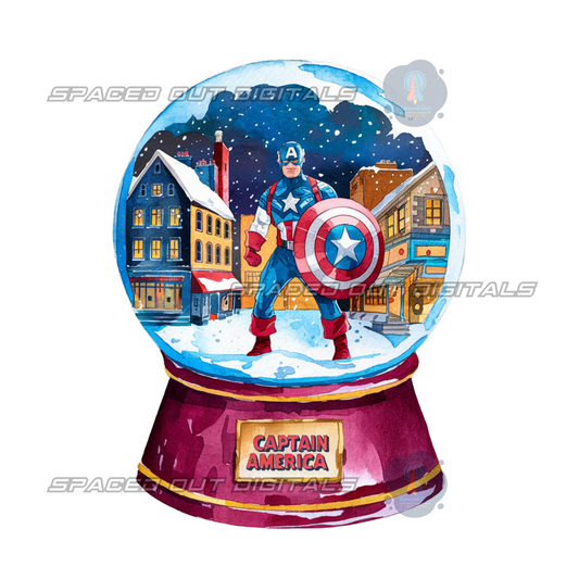 America Hero Globe PNG