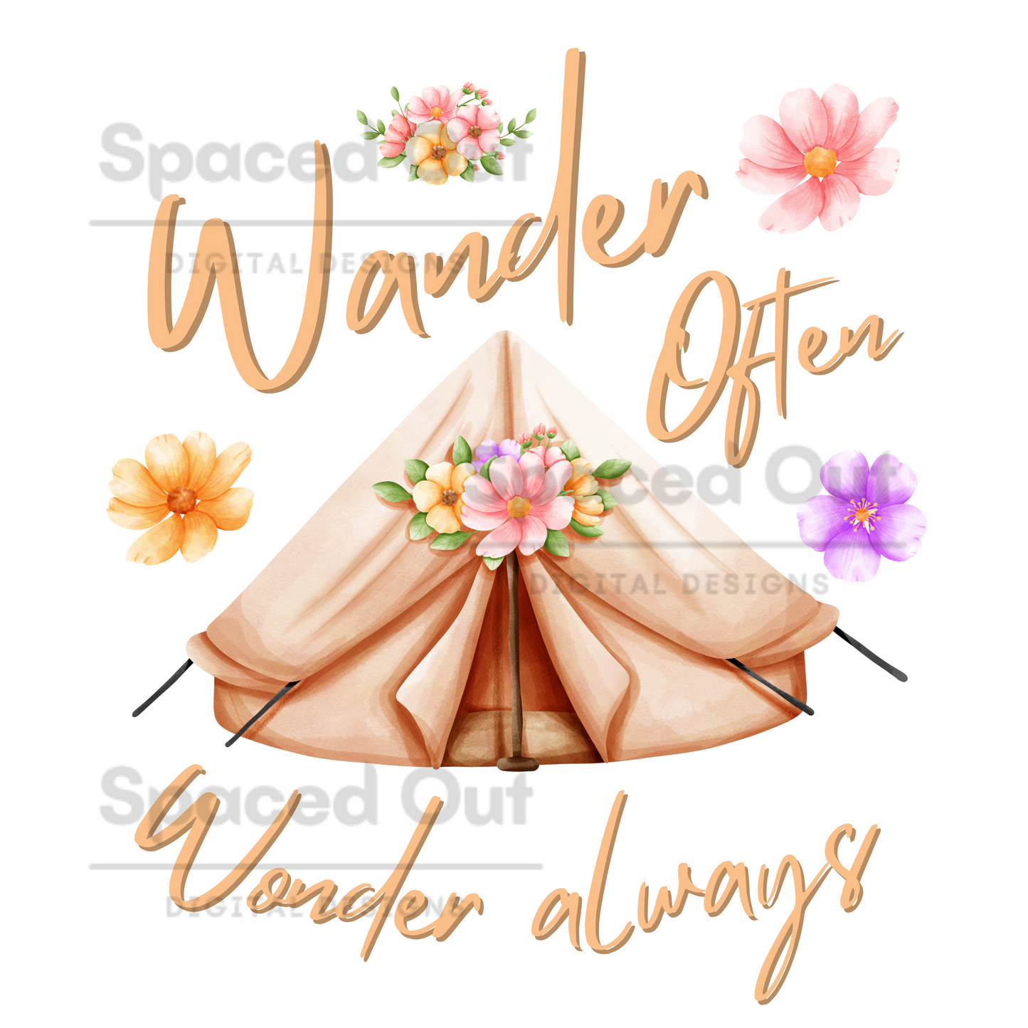 Wander Often Wonder Always PNG