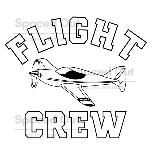 Flight Crew ColorMe PNG