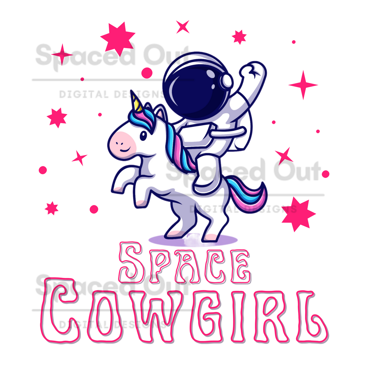 Space Cowgirl PNG