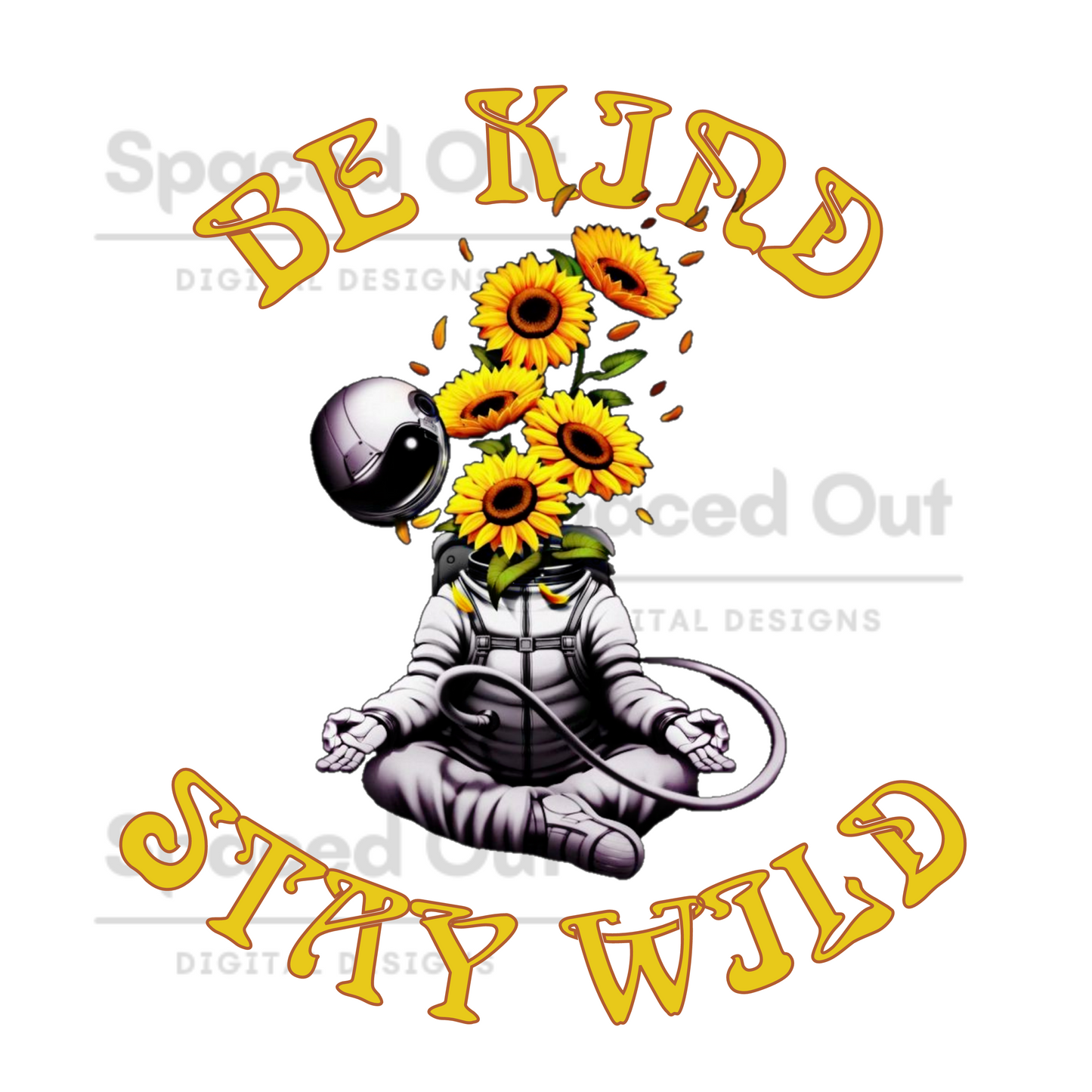 Be Kind Stay Wild PNG